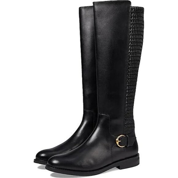 Cole Haan Shoes - 🆕 COLE HAAN Clover Stretch Tall Knee High Boot 6 Black